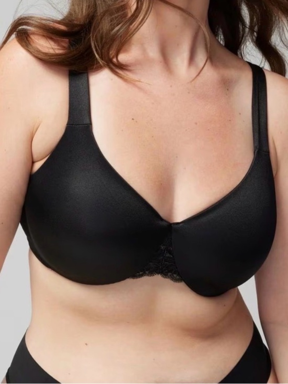 Soma Sensuous Sides 3 inch Minimizer Bra Black 36DD